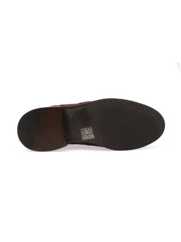 Picture of BERWICK 1707 | Women's Suede Derby Brogue Shoes
