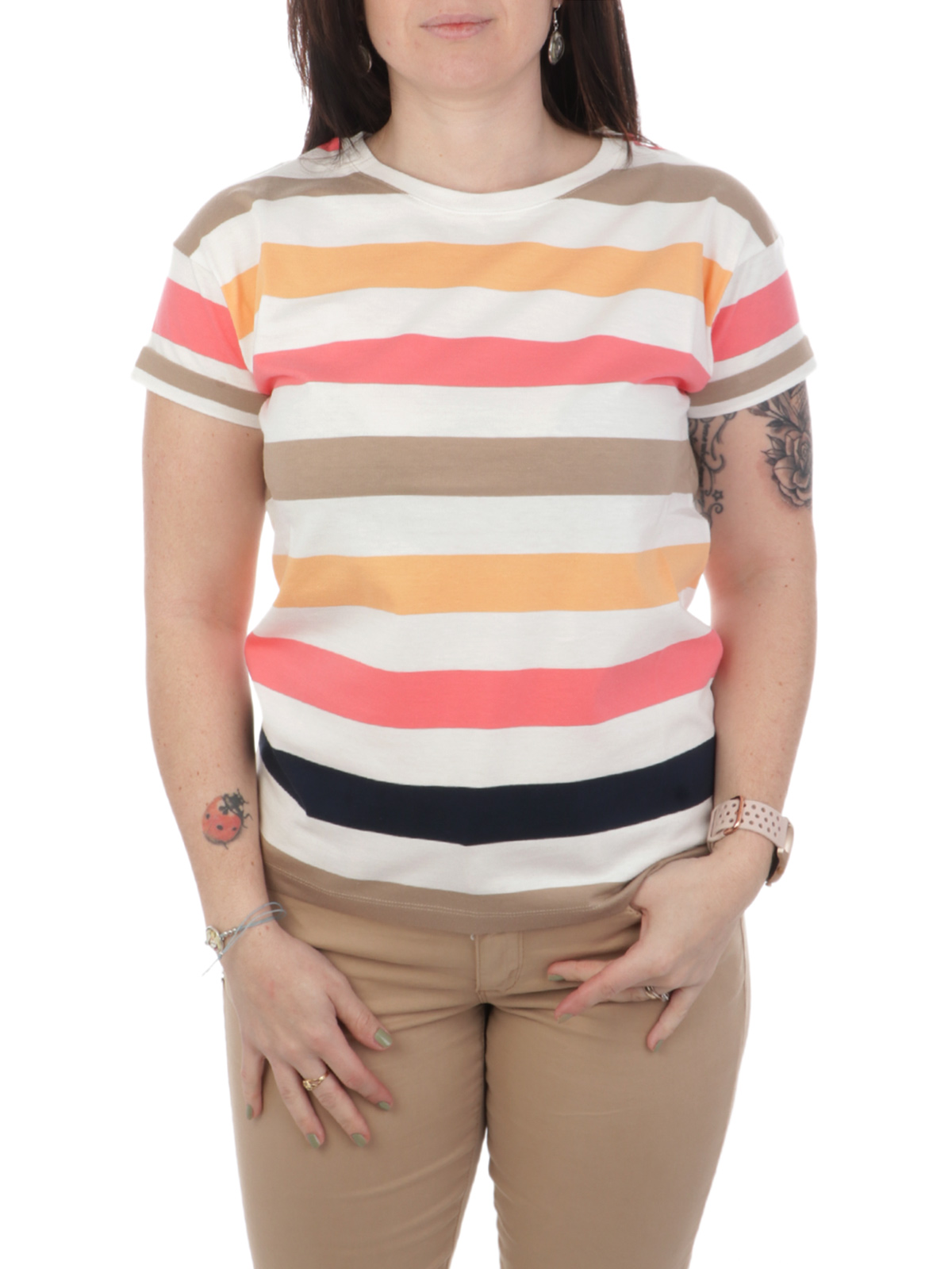 Immagine di BARBOUR | T-Shirt Donna Lyndale in Cotone