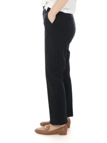 Picture of VIA MASINI 80 | Women's Cotton Cigarette Trousers
