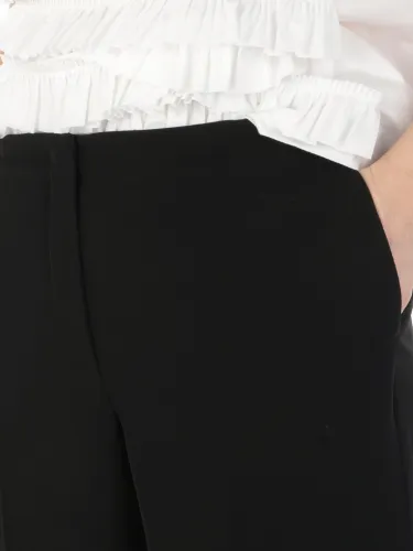 Immagine di VIA MASINI 80 | Pantaloni a Palazzo Donna Stretch