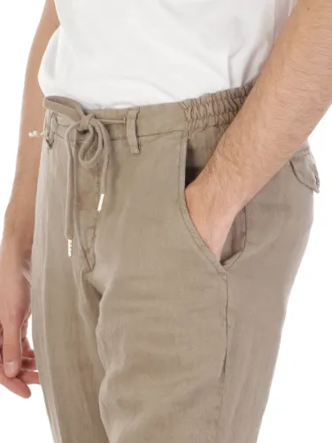 Immagine di BRIGLIA 1949 | Pantaloni Uomo in Lino