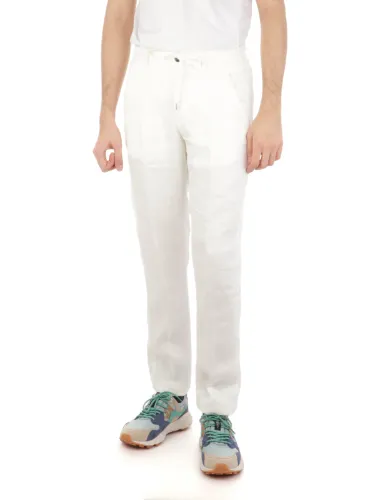 Immagine di BRIGLIA 1949 | Pantaloni Uomo in Lino