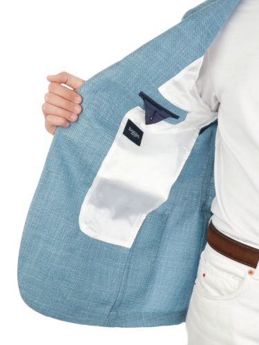 Picture of BARBA | Men's Jimmy Jacket in Wool Silk and Linen