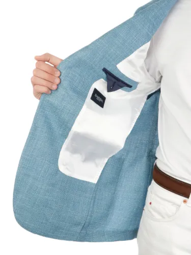 Picture of BARBA | Men's Jimmy Jacket in Wool Silk and Linen