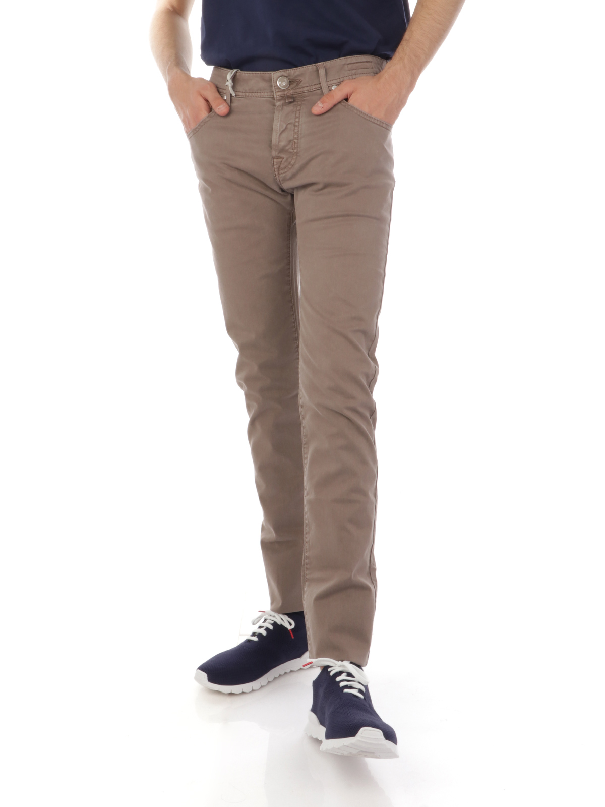 JACOB COHEN Pantaloni Uomo Style J622 Comfort Vintage Marrone | J622 01831  | Botta \u0026 B Abbigliamento