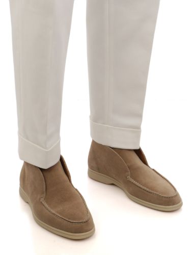 Picture of BERWICH | Men's Chiaia Stretch Cotton Trousers