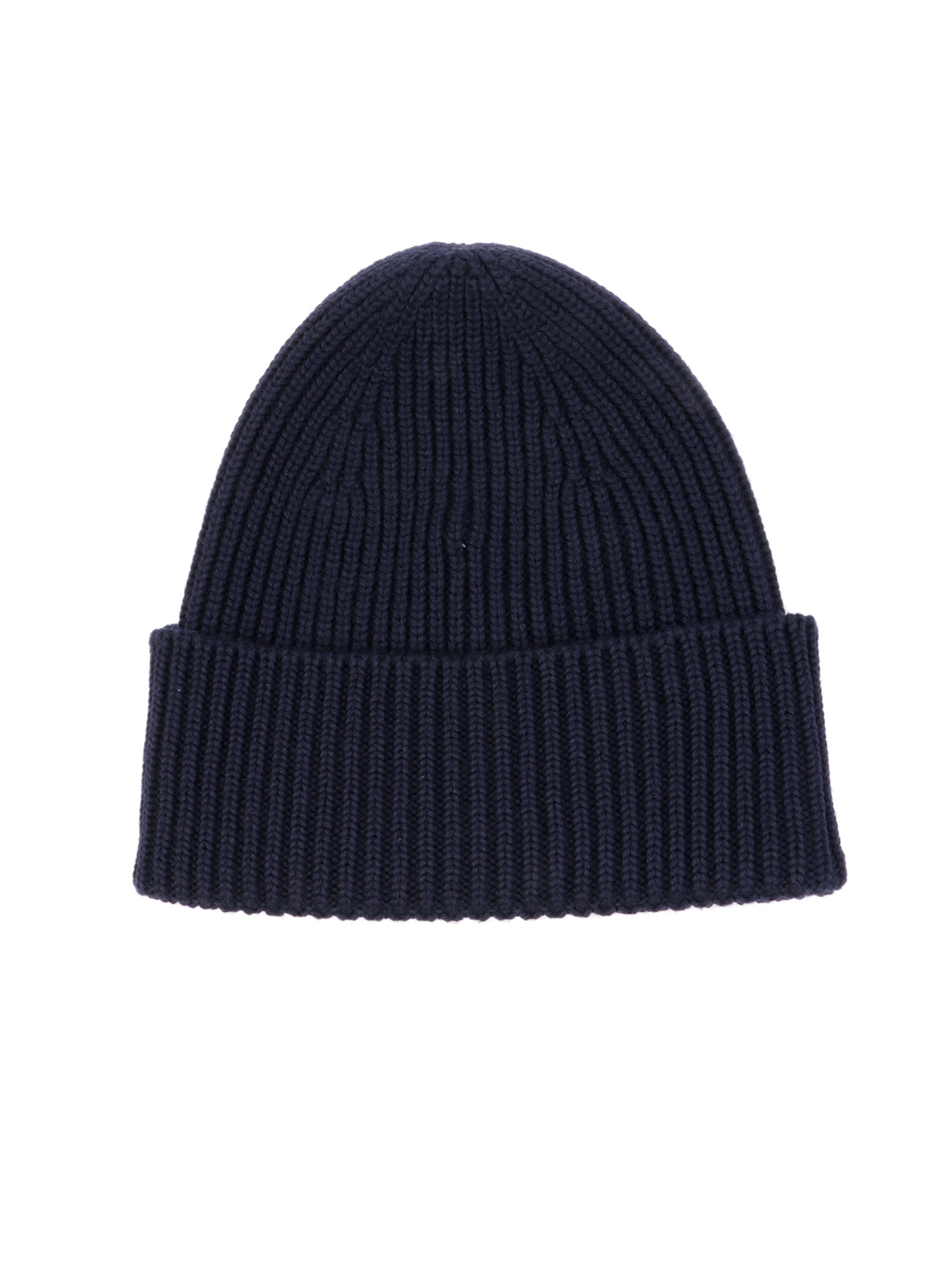 WOOLRICH Berretto Uomo in Lana Vergine Blu Scuro | WOAC0113MR | Botta \u0026 B  Abbigliamento