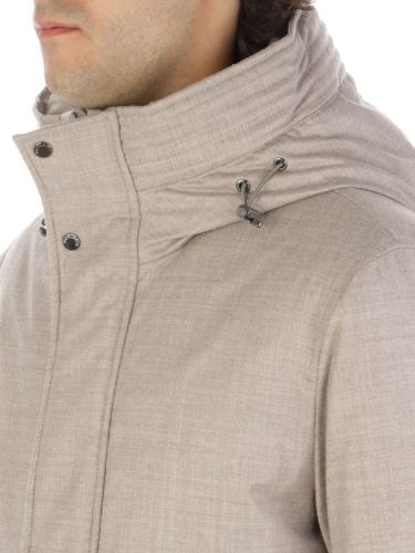 Picture of WOOLRICH | Men's Loro Piana Short Parka Jacket