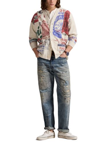 Picture of Polo Ralph Lauren | Vintage Print Cardigan