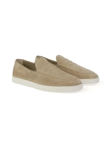 Picture of CHURCH'S Men's Peebles Suede Loafers Desert