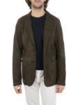 Immagine di PROLEATHER | Giacca Uomo 2 Bottoni in Pelle Scamosciata
