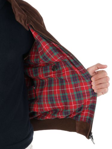 Immagine di BARACUTA | Giacca G9 in Pelle Scamosciata