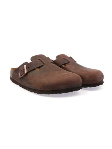 Picture of BIRKENSTOCK | Men's Boston Leather Clogs