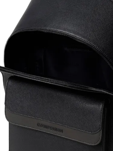 Picture of EMPORIO ARMANI | Men's Backpack in Faux Leather