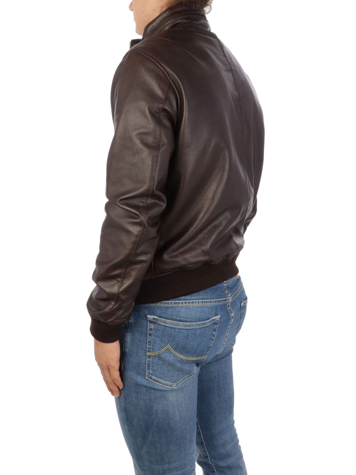 THE JACK LEATHERS Giubbotto in Pelle Uomo Stormy Marrone | STO.DEER | Botta  \u0026 B Abbigliamento