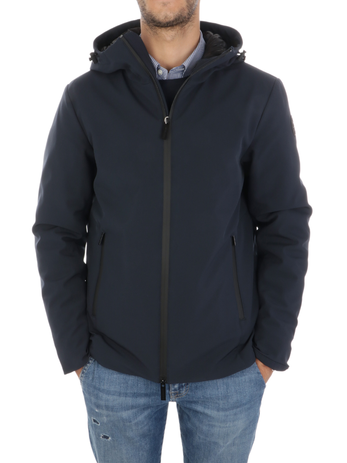 Pacific Shell Jacket Melton Blue 