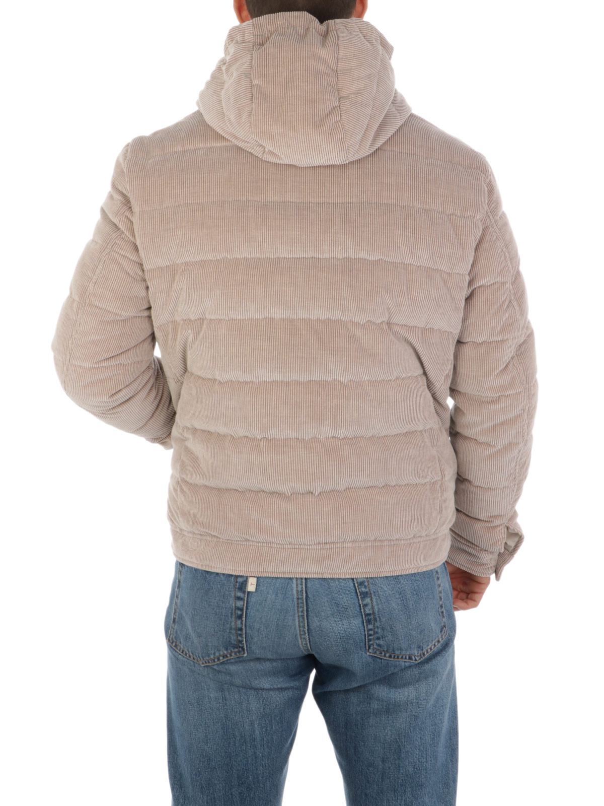 Picture of ELEVENTY | Men's Cotton and Cashmere Quilted Jacket