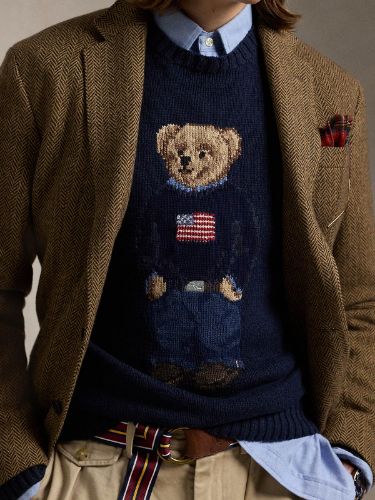Immagine di Polo Ralph Lauren | Lscrflagbear Long Sleeve Pullover