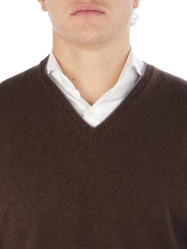 Picture of CRUCIANI | Men's Cashmere V-Neck Sweater