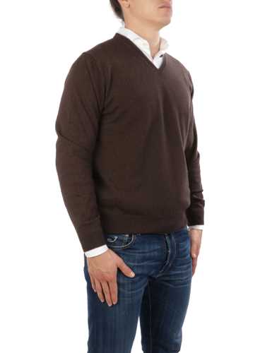 Picture of CRUCIANI | Men's Cashmere V-Neck Sweater