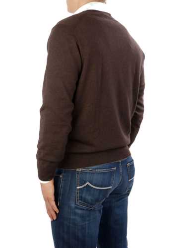 Picture of CRUCIANI | Men's Cashmere V-Neck Sweater
