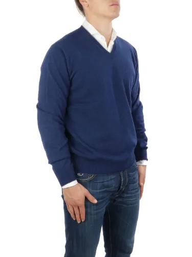 Picture of CRUCIANI | Men's Cashmere V-Neck Sweater