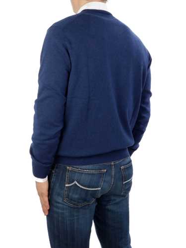 Picture of CRUCIANI | Men's Cashmere V-Neck Sweater