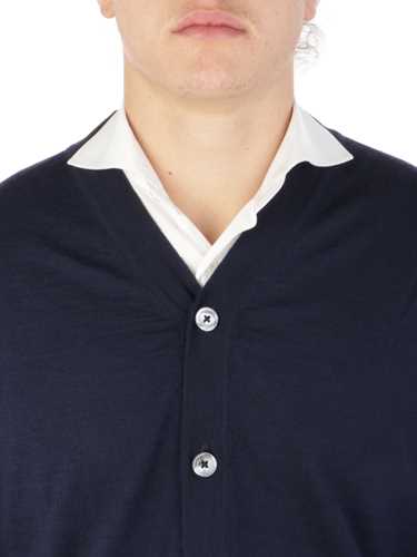 Picture of ELEVENTY | Men's Wool and Silk Cardigan