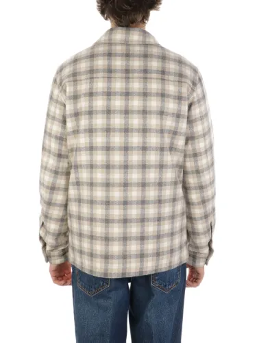 Immagine di WOOLRICH | Overshirt Uomo Alaskan Check in Lana