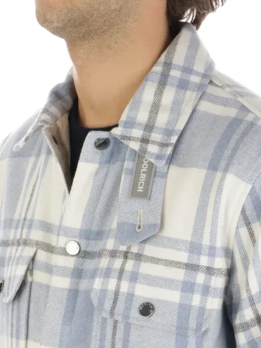 Picture of WOOLRICH | Men's Alaskan Check Wool Overshirt