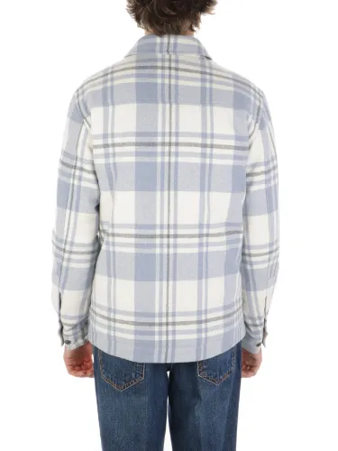 Picture of WOOLRICH | Men's Alaskan Check Wool Overshirt