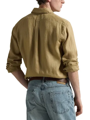 Immagine di POLO RALPH LAUREN | Camicia Uomo in Lino a Maniche Lunghe