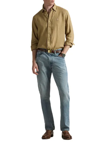 Immagine di POLO RALPH LAUREN | Camicia Uomo in Lino a Maniche Lunghe