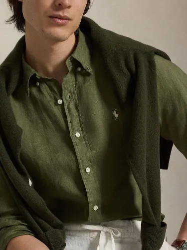 Immagine di POLO RALPH LAUREN | Camicia Uomo in Lino