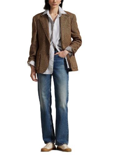 Picture of Polo Ralph Lauren | Ls Brkn St Long Sleeve Button Front Shirt