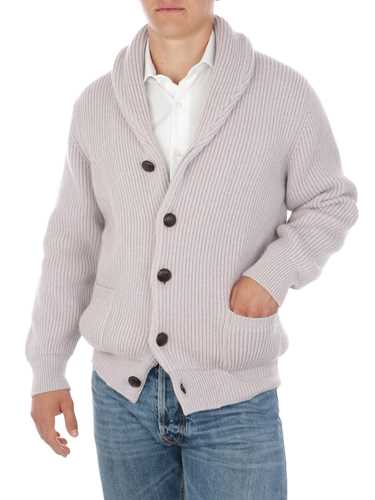 Immagine di MAGAZZINO RICAMBI | Cardigan Sciallato Uomo in Lana e Cashmere