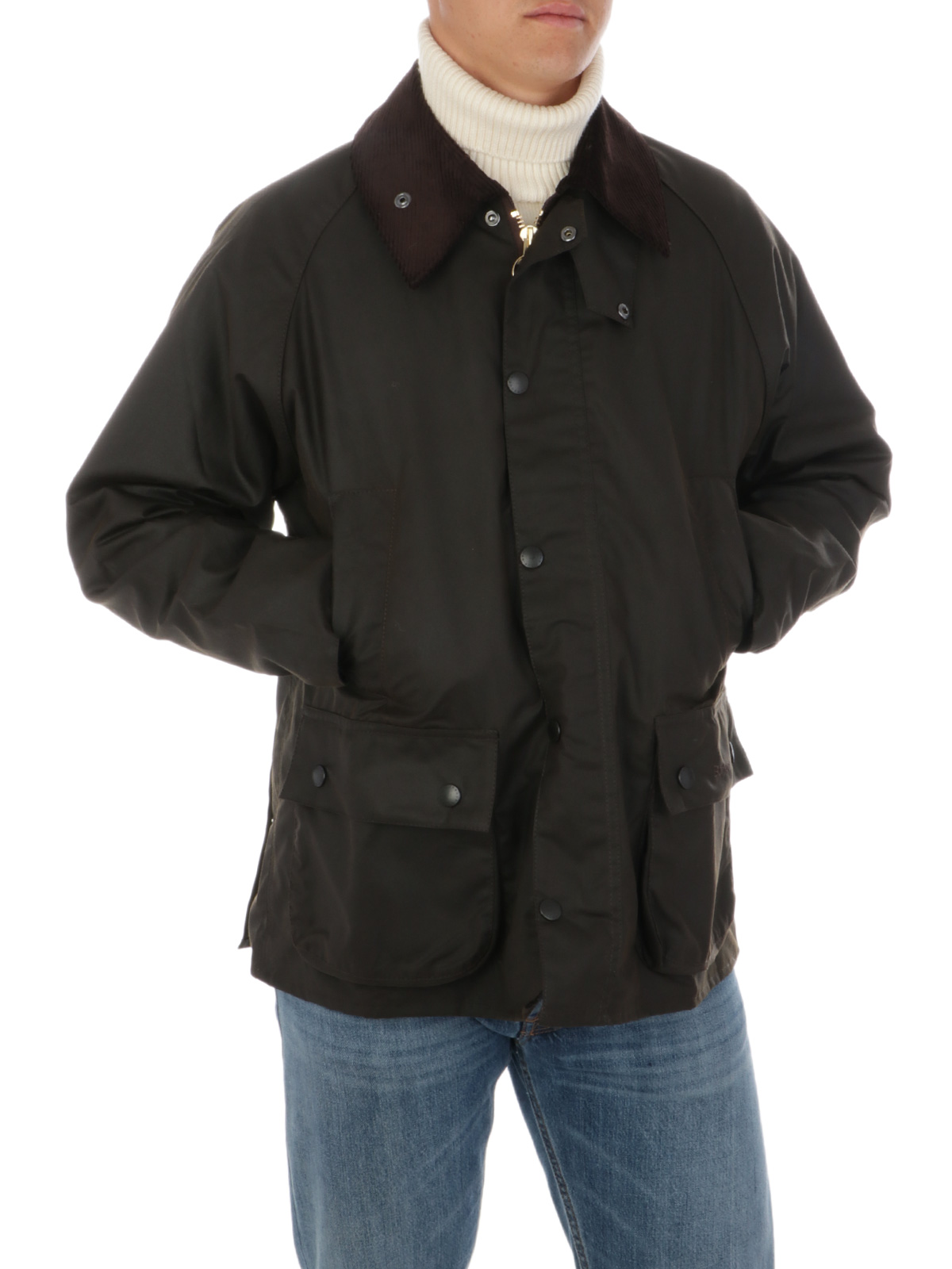 Picture of BARBOUR | Men's Classic Bedale Wax Jacket