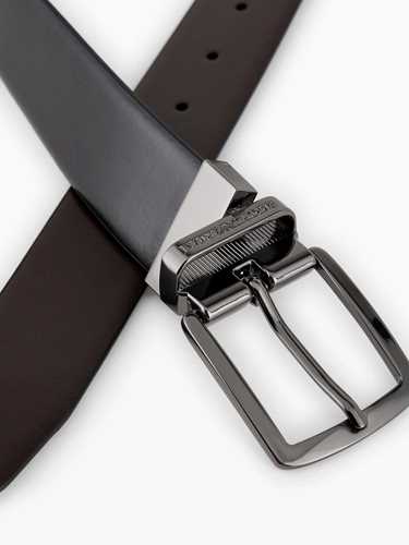 Immagine di EMPORIO ARMANI | Cintura Uomo Reversibile in Pelle Liscia