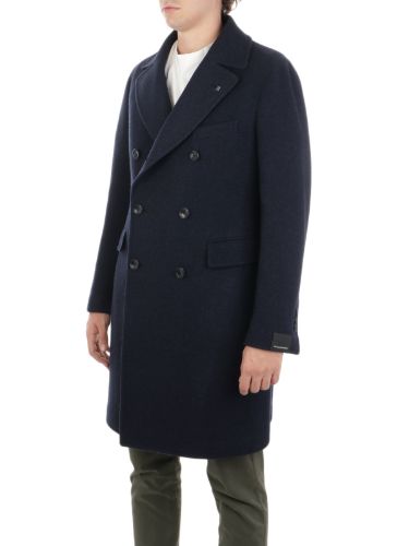 Immagine di TAGLIATORE | Cappotto Doppiopetto Uomo in Lana e Cashmere