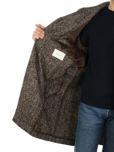 Immagine di LBM 1911 | Cappotto Uomo in Lana Spigata
