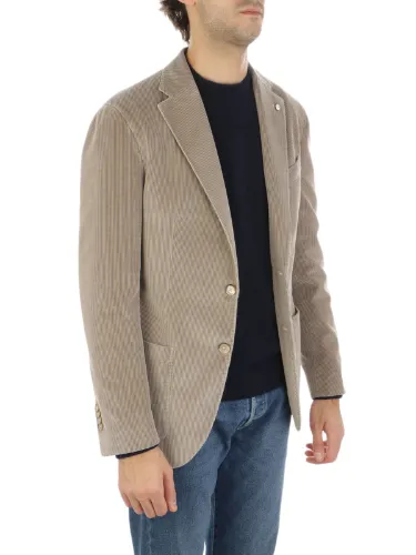 Picture of LBM 1911 | Men's Ribbed Velvet Jacket