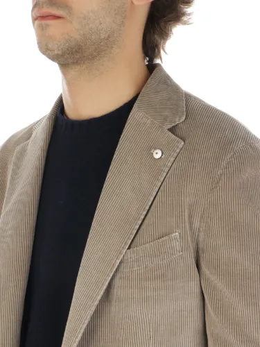 Picture of LBM 1911 | Men's Ribbed Velvet Jacket