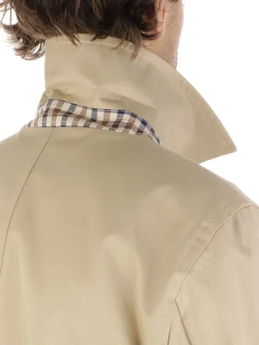 Picture of AQUASCUTUM | Men's Cotton Lined Coat