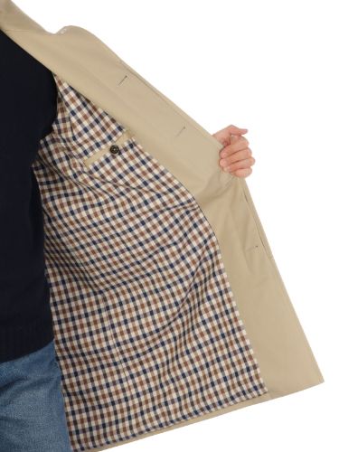 Picture of Aquascutum | Raincoat Foderato