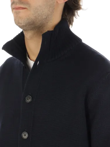 Picture of ZANONE | Men's Chioto Cardigan in Wool
