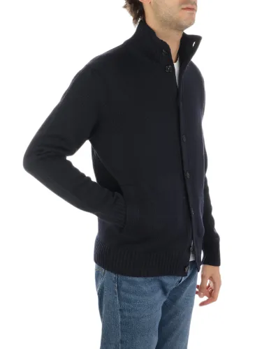 Picture of ZANONE | Men's Chioto Cardigan in Wool