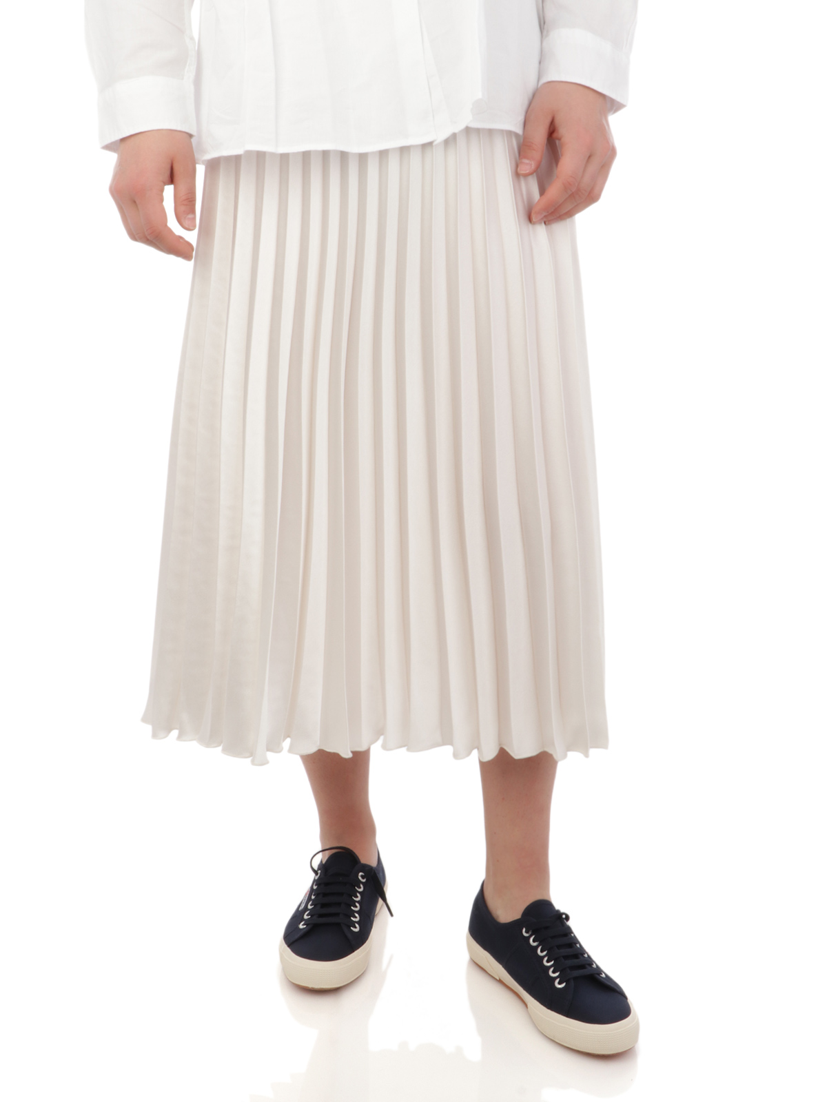 Gonna a clearance pieghe midi