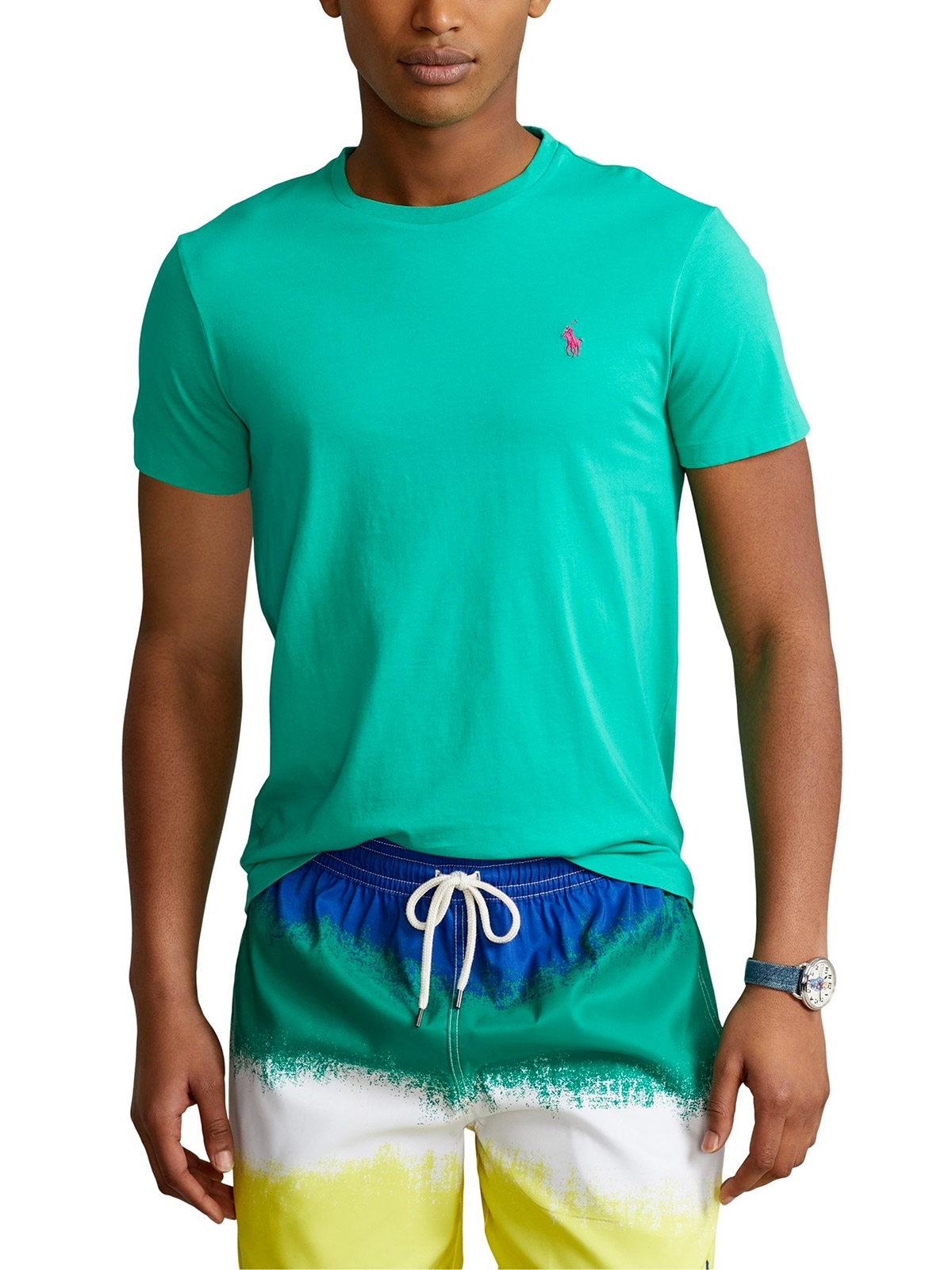Polo Ralph Lauren T-Shirt Short Sleeve Tshirt CABO GREEN | 710671438263 |  Botta & B Online Store