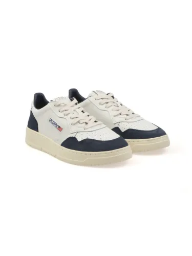 Picture of AUTRY | Men's Medalist Low Sneakers in Leather and Suede