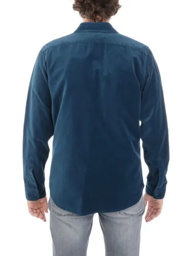 Picture of ASPESI | Men's Velvet Cotton Overshirt